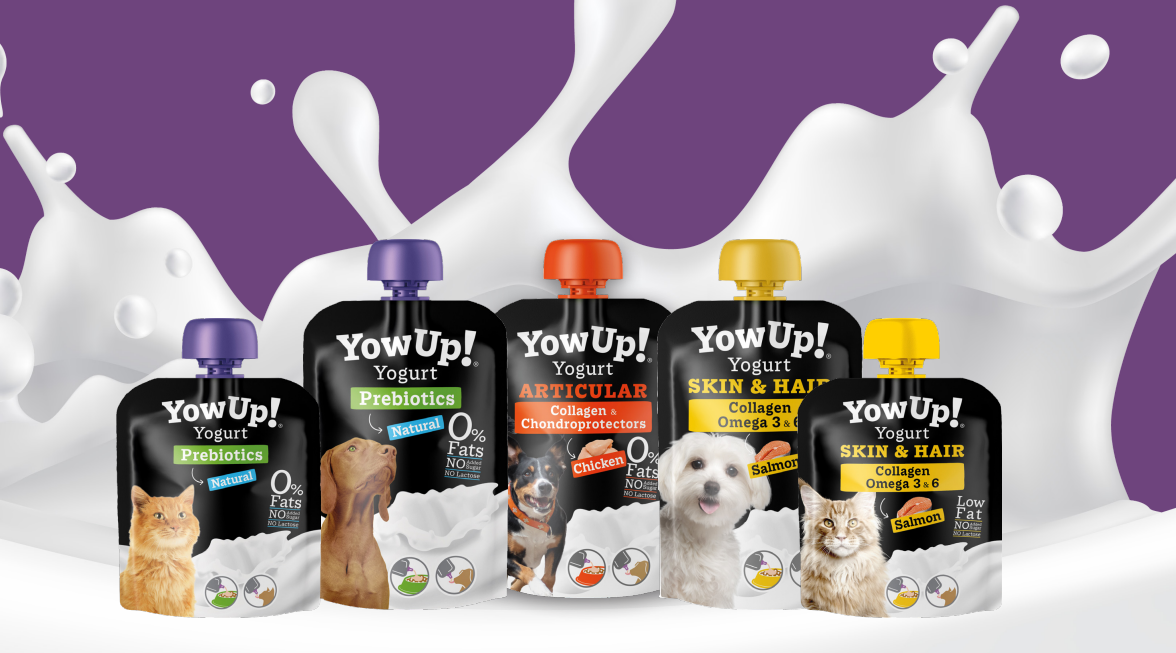 YowUp Yogurt per Cane con Pollo per Articolazioni 10 Bustine da 115 gr 