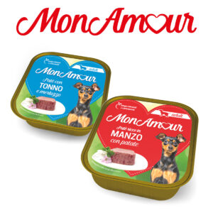 Digma: doppia novità nella linea di paté in vaschetta per cani MonAmour