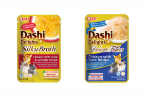 Inaba arricchisce la dieta quotidiana del gatto con i nuovi Dashi Delights